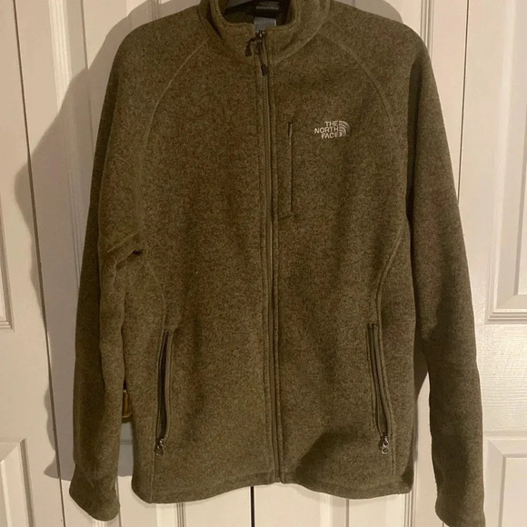 North Face Men’s Sweatshirt Fleece Full Zip Jacket Size S - Picture 1 of 4